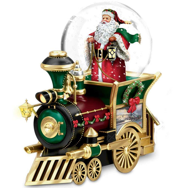 Thomas Kinkade Santa Claus is coming to Town Bradford 01-11631-001