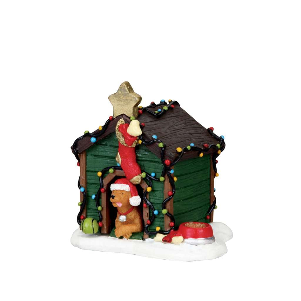 Lemax Villages Decorated Light Doghouse 02808 for sale in UK