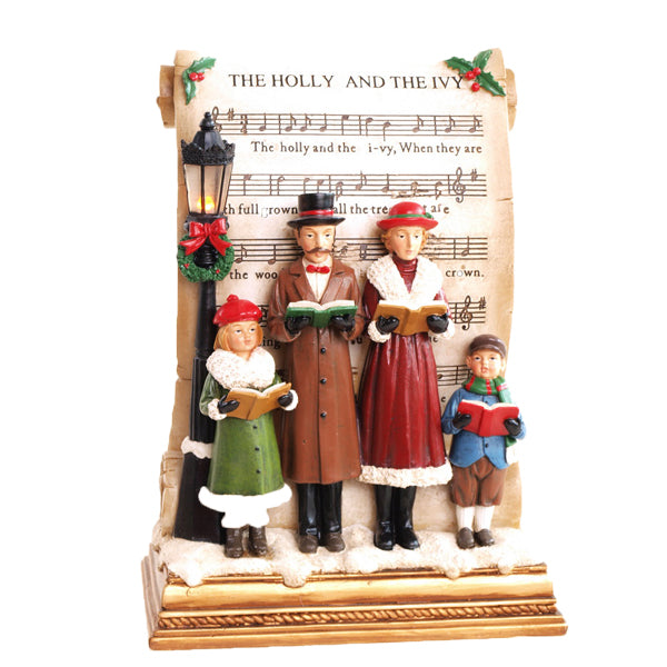 Willow Brooks Secret Christmas Choir family w/light for sale in UK