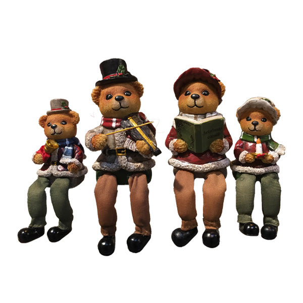 Willow Brooks Secret Christmas Bear family sitting on shelf for sale