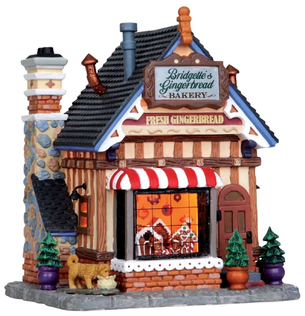 Lemax Bridgette'S Gingerbread Bakery (Ld) 15264 Lemax Caddington Village