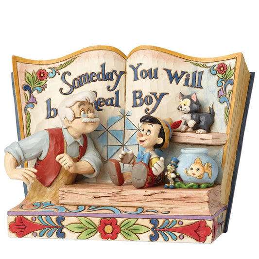 Jim Shore Someday You Will Be A Real Boy Storybook Pinocchio 4057957