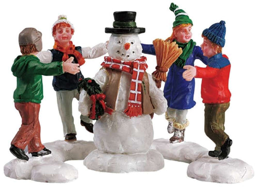 Lemax Ring Around The Snowman Set Of 3 52112 for sale in UK