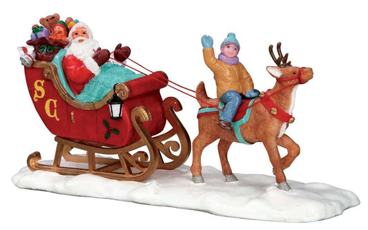 Lemax Village 53210 Santa's Sleigh 53210 for sale in UK