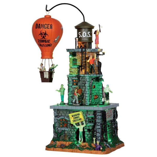 Lemax Zombie Fortress 55998 Spooky Town for sale in UK