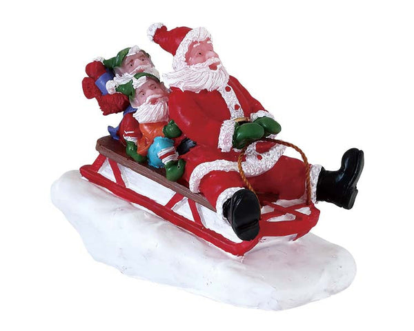 Lemax Village 72549 Sledding With Santa 72549 for sale in UK