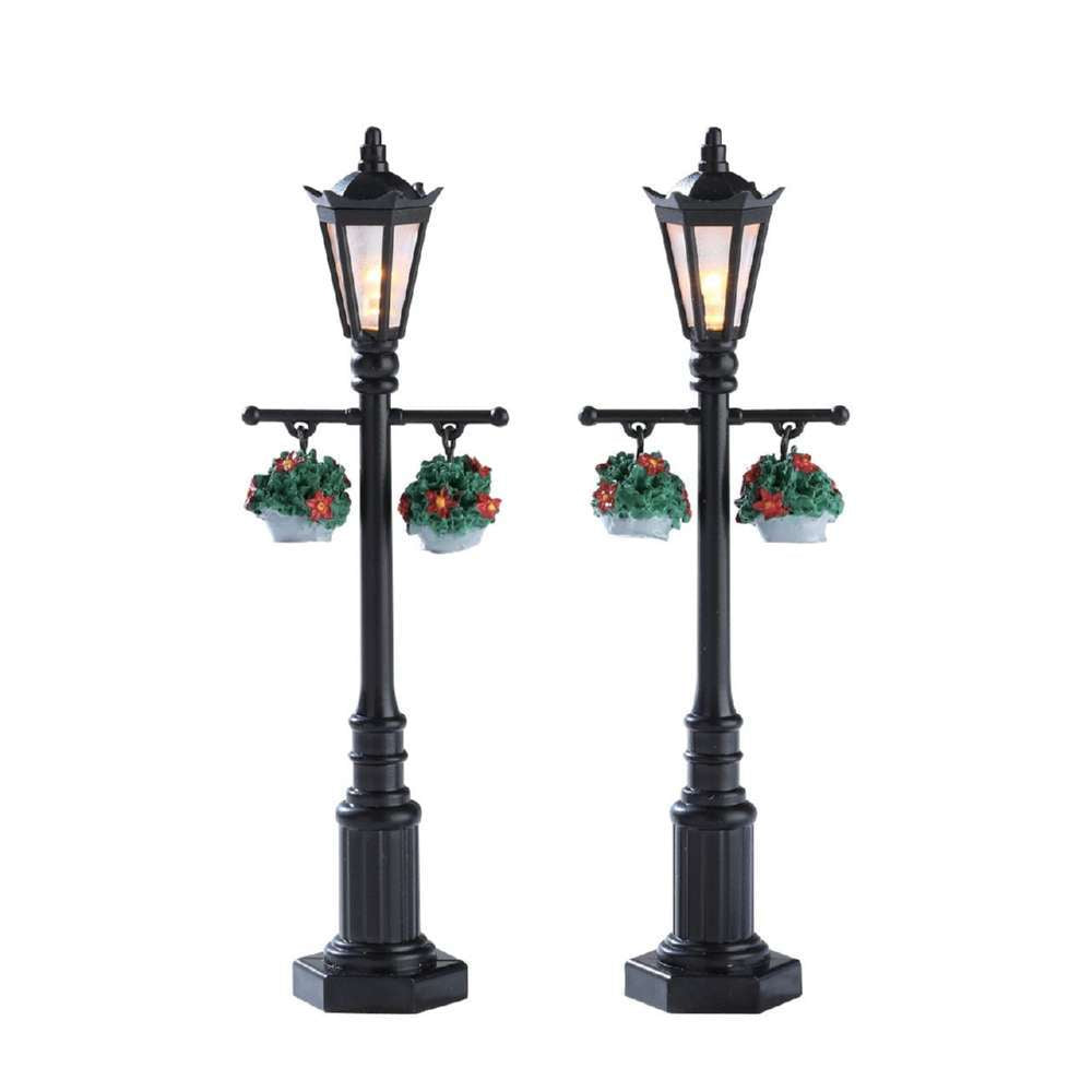 Lemax Old English Lamp Post Set Of 2 74231 for sale in UK