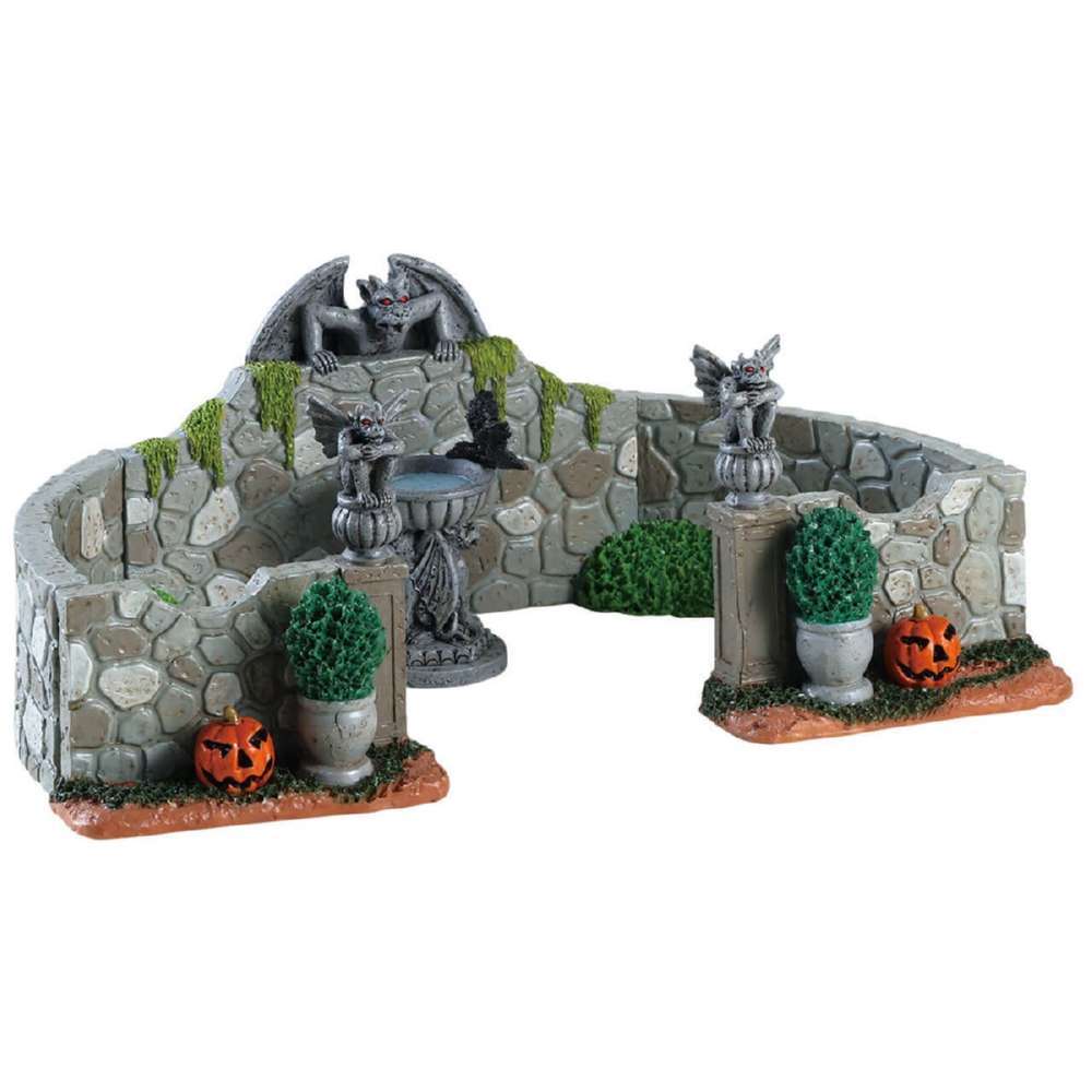 Lemax Grey Gargoyle Gardens, Set Of 6 83350 for sale in UK