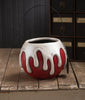 Bethany Lowe Large Red Apple With White Poison Bucket LA1388