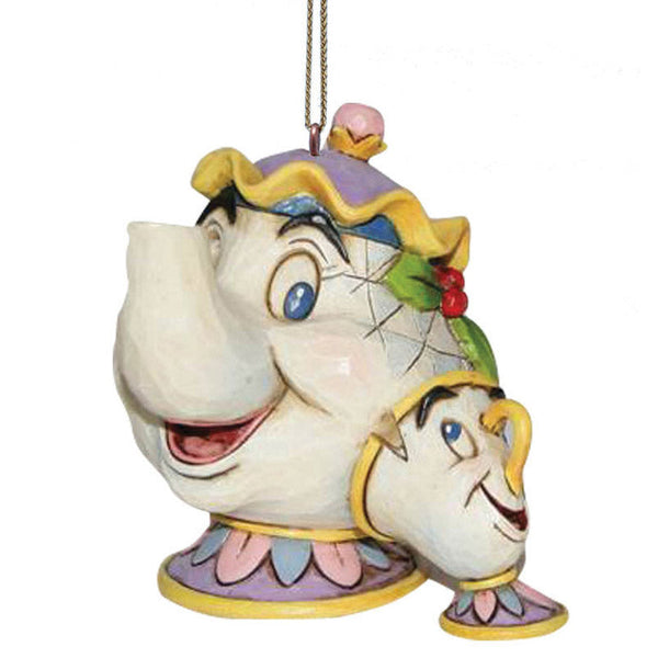 Jim Shore A21431 Mrs Potts & Chip Hanging Ornament