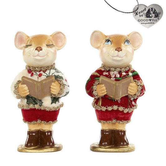 For sale in UK Goodwill Belgium Holly Santa Choir Mouse B 94415