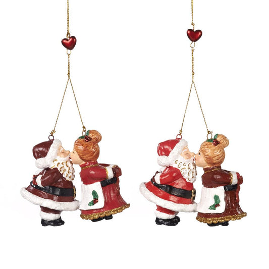 For sale in UK Kissing Mr and Mrs Claus B 96758