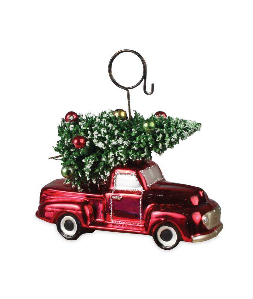 A fabolous decoration to buy in UK - Bethany Lowe LC7142 Retro Truck Placecard Holder