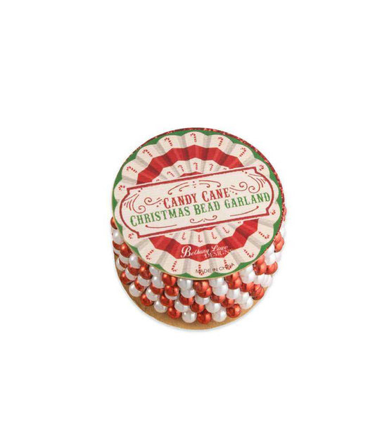 A fabolous decoration to buy in UK - Bethany Lowe LC9600 Candycane Mini Bead Grl Spool