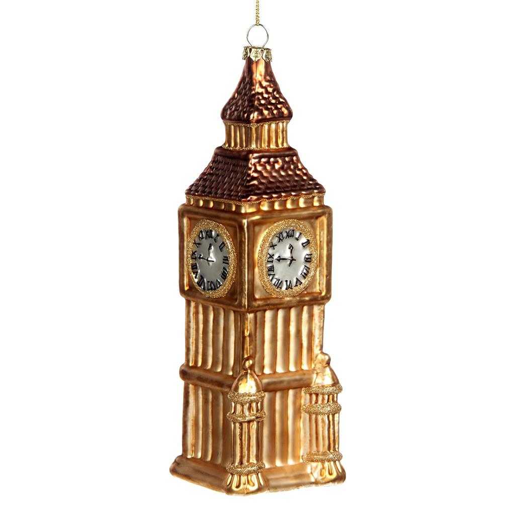 For sale in UK Goodwill Belgium Glass Ben Big Clock Tower Ornament