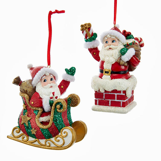 C7603 North Pole Santa Ornament Kurt S. Adler for sale in UK