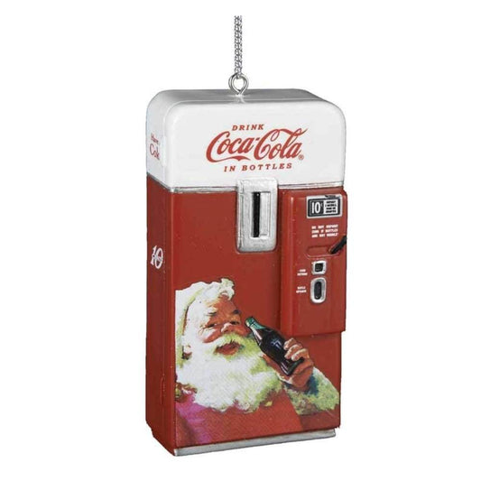 CC2131 Kurt S. Adler Coca-cola vending machine ornament