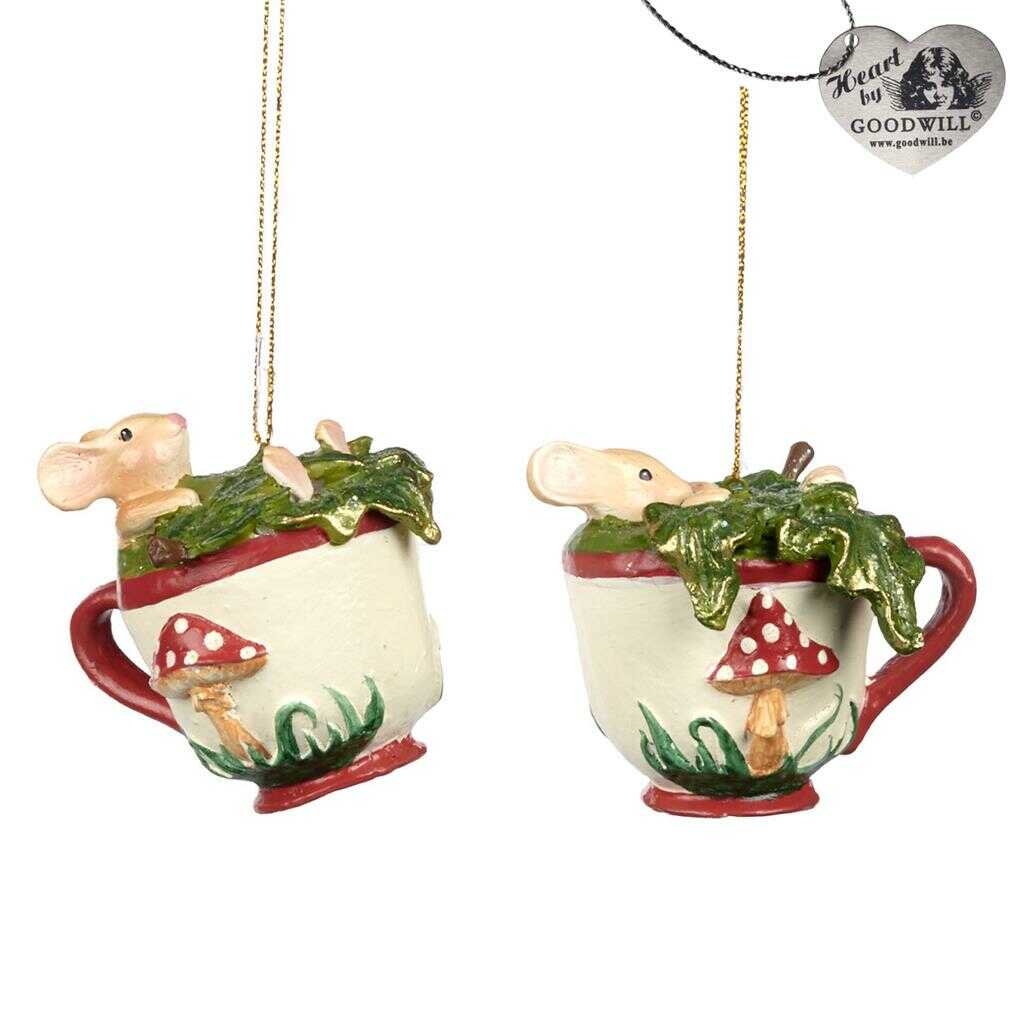 For sale in UK Goodill Belgium Woodland Tea Party Mouse In Cup