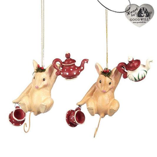 For sale in UK Goodill Belgium Woodland Tea Time Mouse 2 Assorted