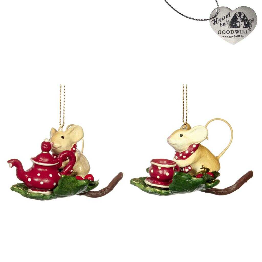 For sale in UK Goodill Belgium Woodland Tea Party Baby Mouse On Leaf