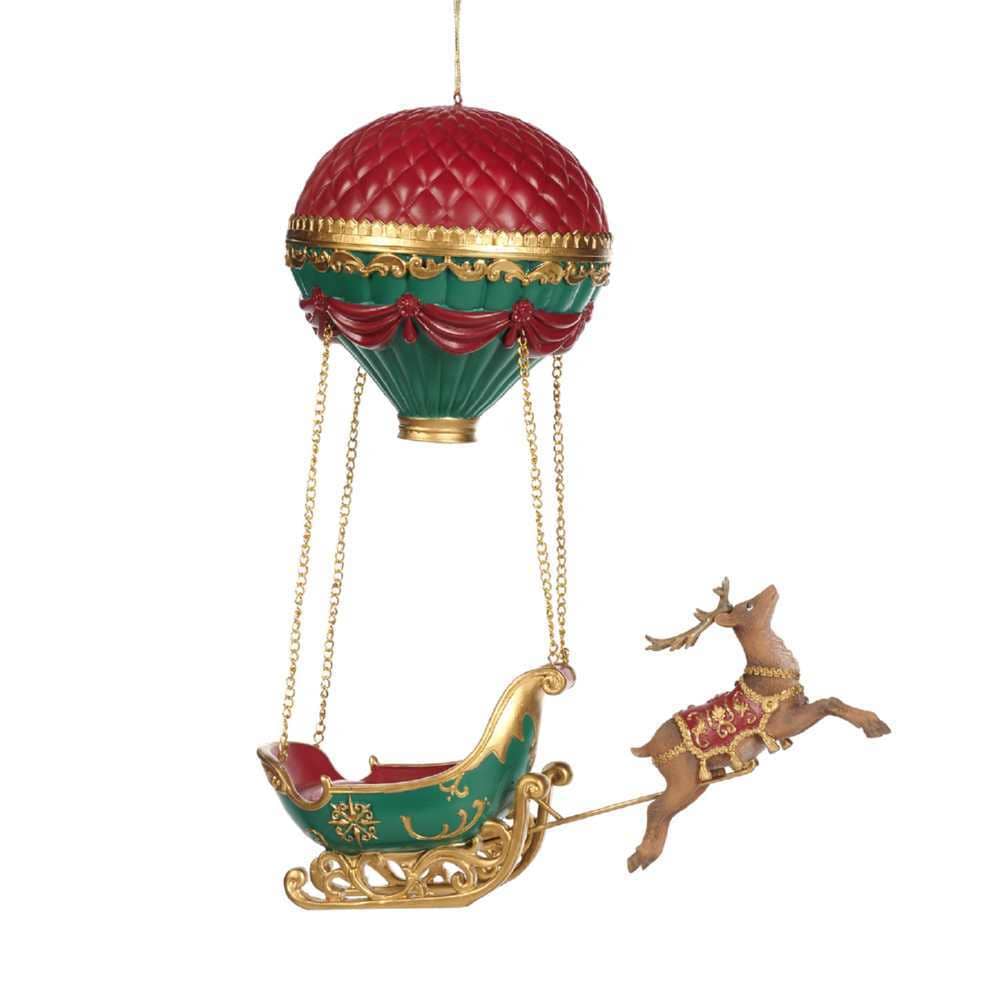 For sale in UK Goodwill Belgium Hot Air Balloon Sleigh with Deer