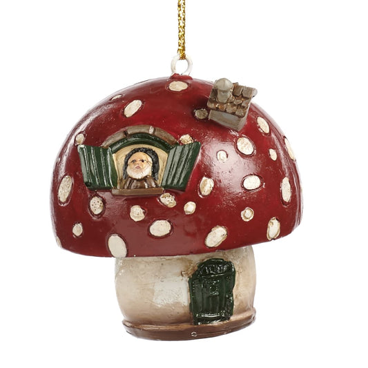 For sale in UK Goodwill Belgium MC 36469 Mushroom House Ornament