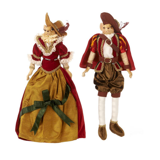 For sale in UK Miceketeer Couple Doll J 65204