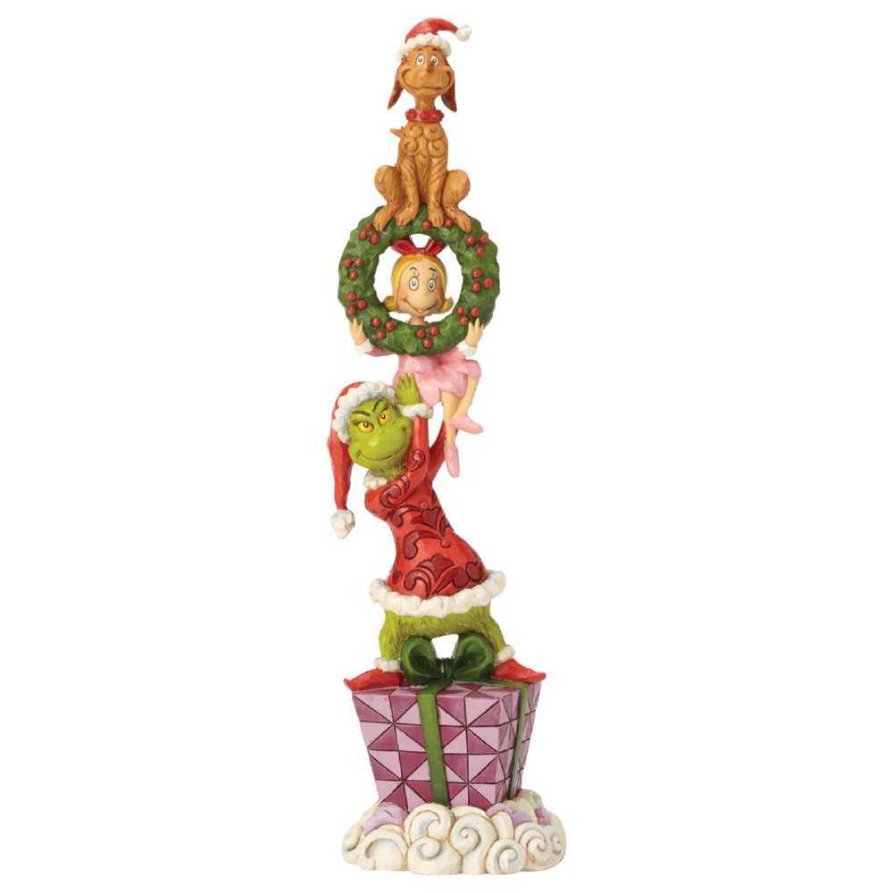 Jim Shore 6002066 Stacked Grinch CharactersÂ Figurine