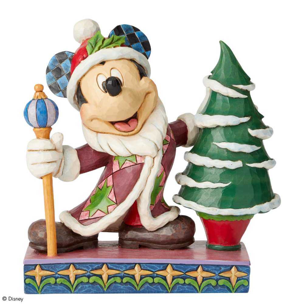 Jim Shore Father Christmas Mickey Mouse 6002831