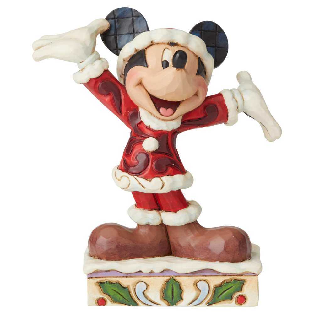 Jim Shore Tis a Splendid Season (Mickey MouseÂ Figurine) 6002842