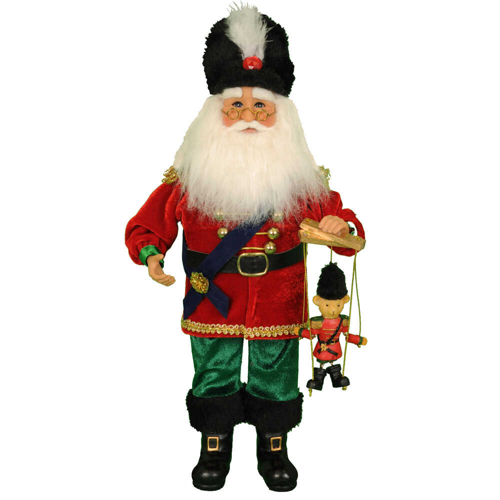 A fabolous decoration to buy in UK - Karen Didion Originals Nutcracker Santa CC12-37