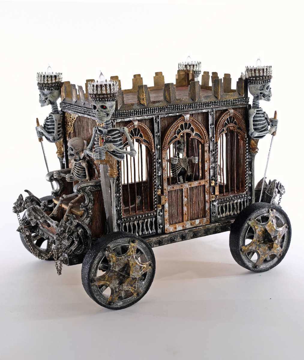 A fabolous decoration to buy in UK - Katherine's Collection 28-928453 Krooked Kingdoom Carriage