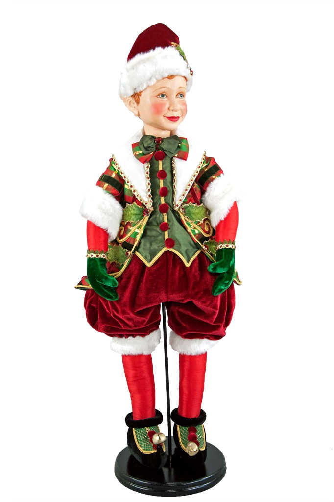 Katherine's Collection 28-728467 Tartan Tradition Elf Doll