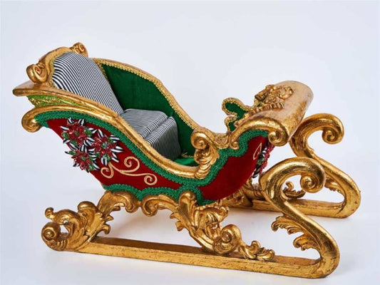 A fabolous decoration to buy in UK - KC 28-128132 Katherine's Collection Merry Bright Sleigh