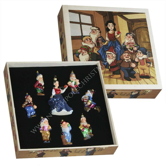 For sale in UK Snow White Collection Komozja Family Mostowski - Glass Bauble handmade in Poland