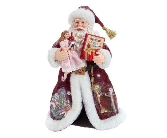 Kurt Adler 11.5" Fabriche Musical Nutcracker Santa FA0139