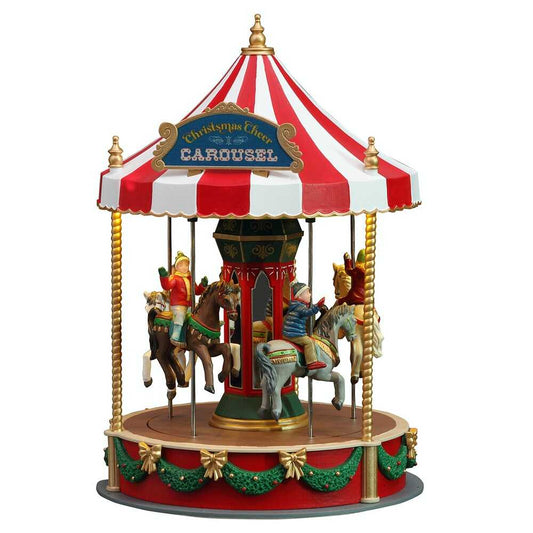 Lemax Village 2021 Christmas Cheer Carousel 14821 for sale in UK