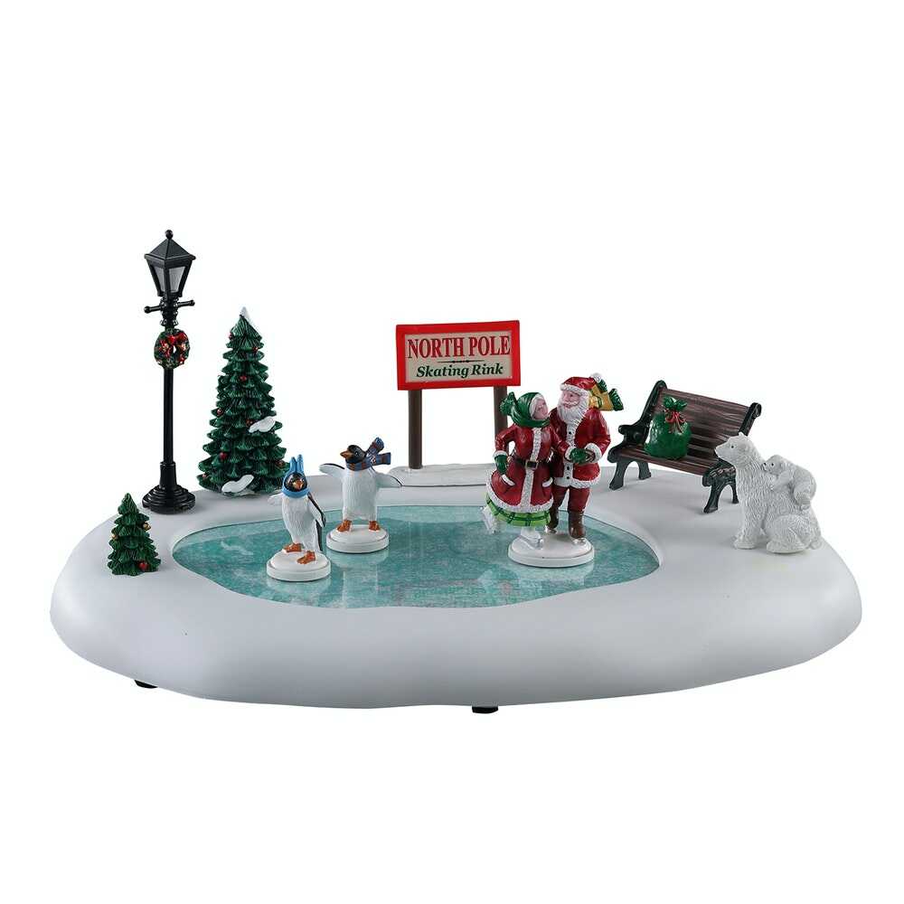 Lemax Village 2021 North Pole Skating Rink 14837 for sale in UK