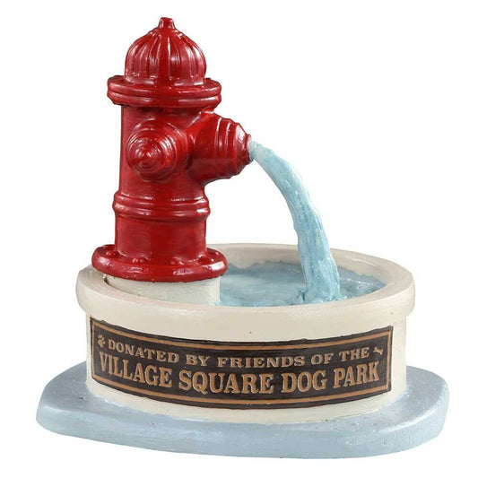 Lemax Village 2021 Dog Park Water Fountain 14843 for sale in UK