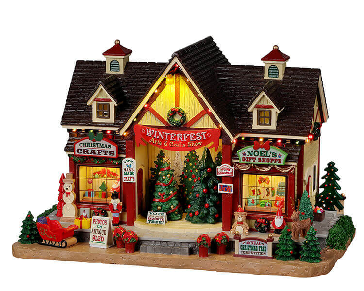 Buy in UK Lemax Winterfest Arts & Crafts Show (25865)