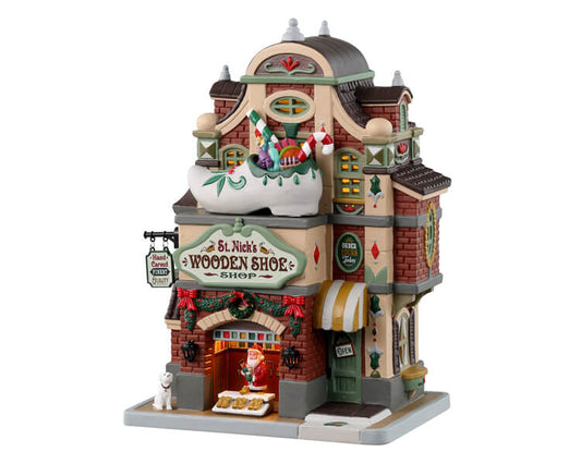 Buy in UK Lemax St. Nick'S Wooden Shoe Shop (35069)