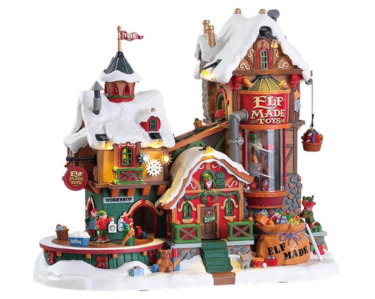 Buy in UK Lemax Elf Made Toy Factory (75190)