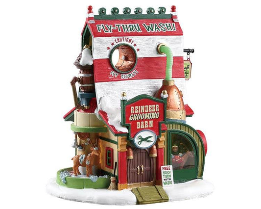 Buy in UK Lemax Reindeer Grooming Barn (75293)