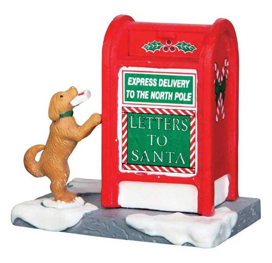 Lemax Santa Mailbox 64073 - Lemax Christmas Village for sale in UK