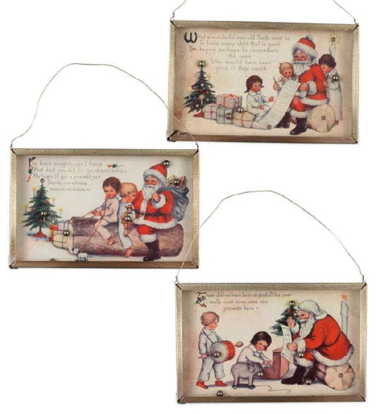 A fabolous decoration to buy in UK - LG2654 Bethany Lowe Santa with Children Game