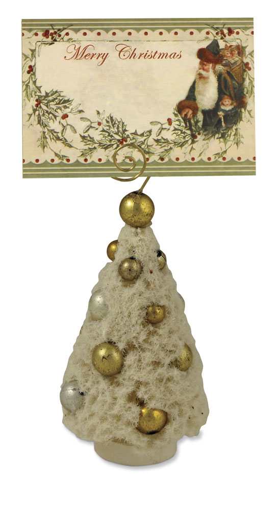 A fabolous decoration to buy in UK - LG4375 Bethany Lowe Romantic Mini Tree Placecard Holder