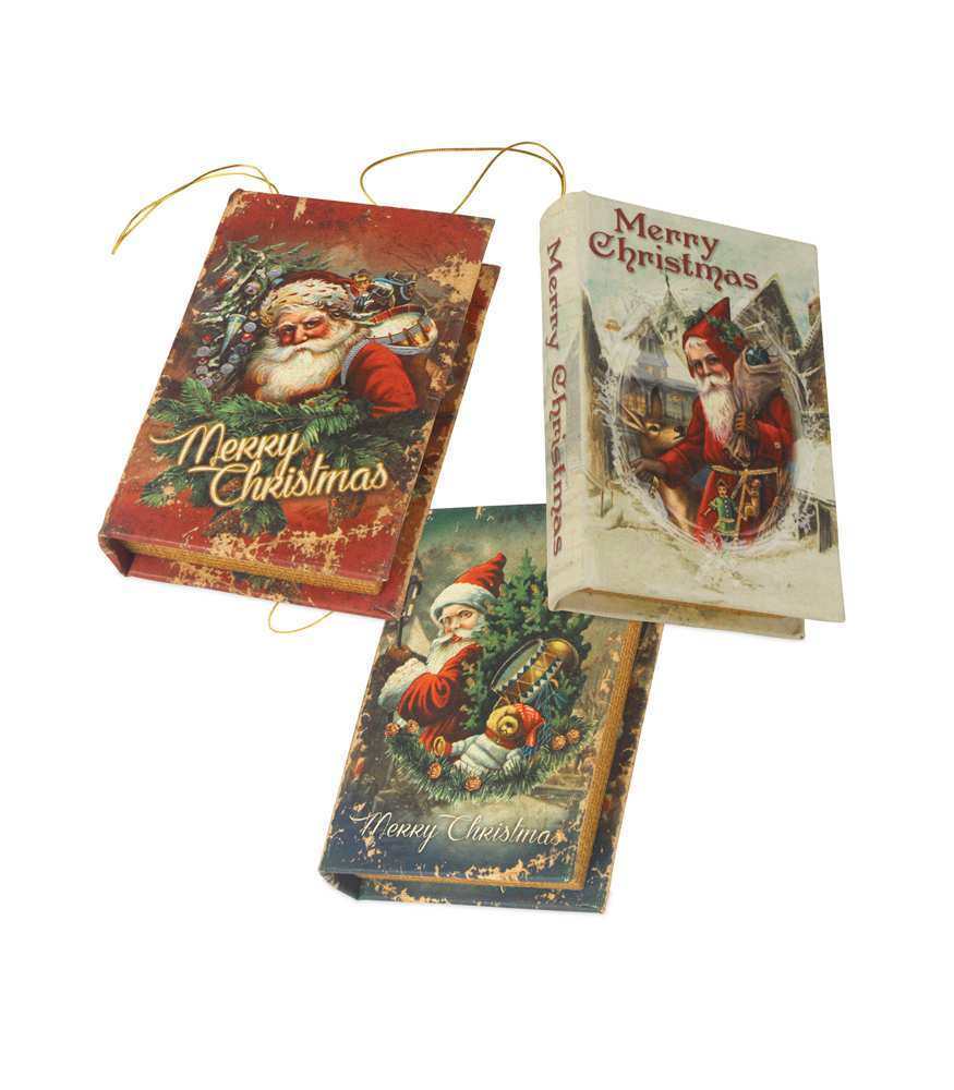 A fabolous decoration to buy in UK - LO6510 Bethany Lowe Traditional Christmas Book ornament