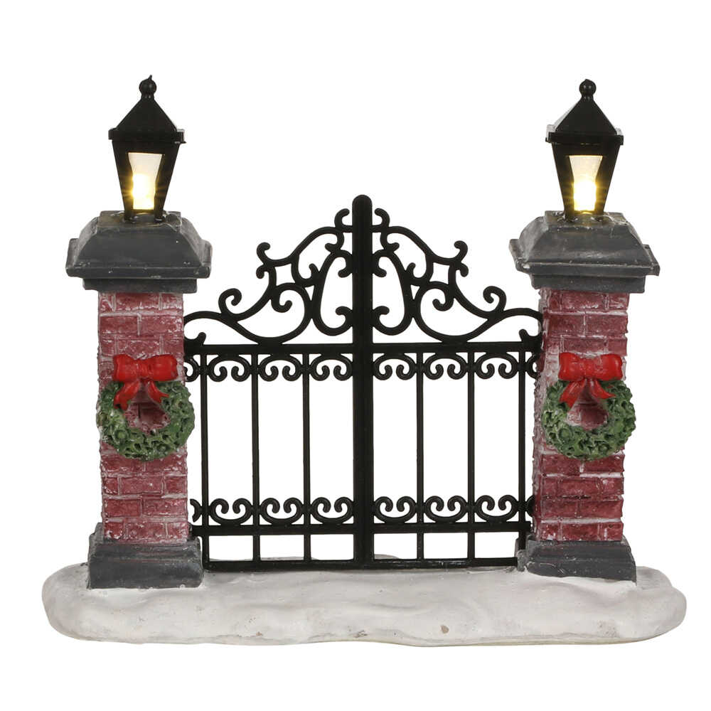 Luville Collectables Lighted Fence 1067692 for sale in UK