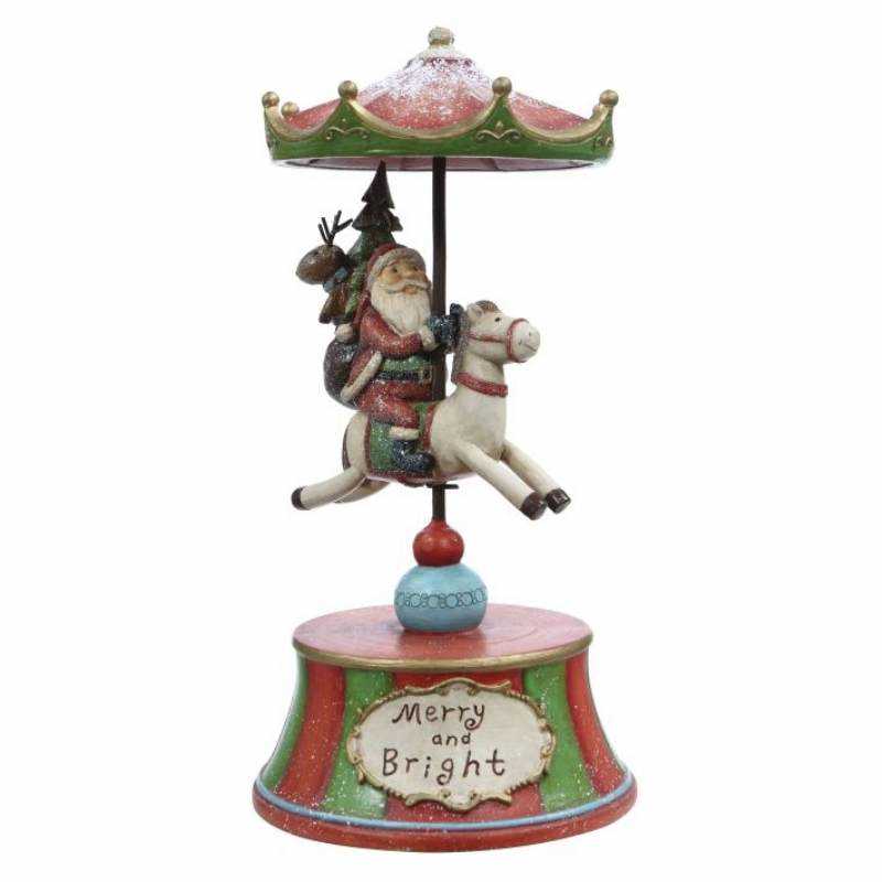 A fabolous decoration to buy in UK - Mark Roberts Carousel With Santa 63-79722