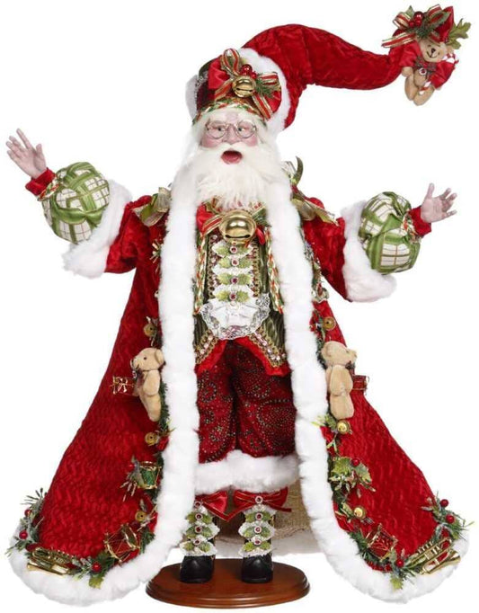 A fabolous decoration to buy in UK - 51-16272 Mark Roberts A Toy for Every Child Santa